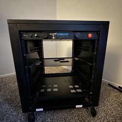 Pro Rolling Rack (10 spaces) for rack mounted gear