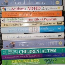 Autism/Special Needs Books, $7 Each
