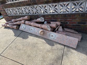 Reclaimed Pink Granite