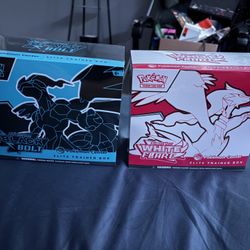 Pc Black bolt and White Flare etb