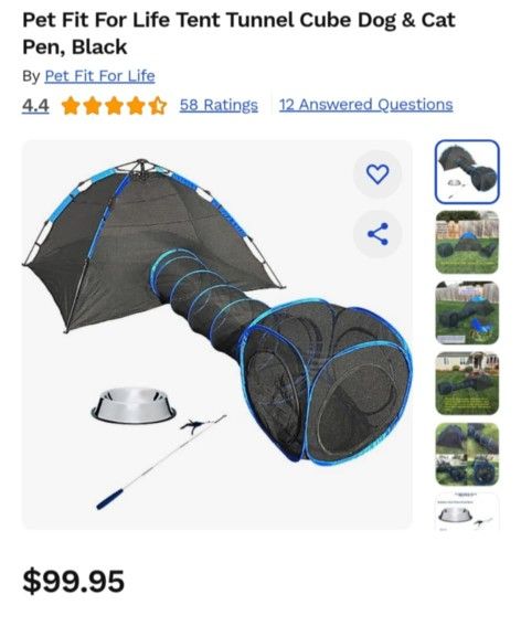 Opened Box But Never Used Giant Cat Tunnel. Was Too Big For Our House. $70