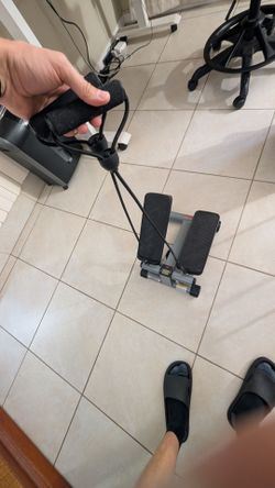Sunny Health & Fitness Mini Stepper with Resistance Bands