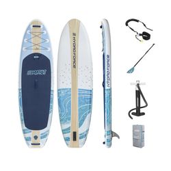Hydro-Force 10’ Seacoast Elite Inflatable Stand-Up Paddleboard Set
