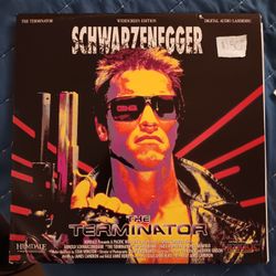 The Terminator Movie Laser Disc