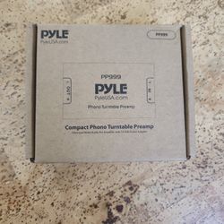 Pyle Compact Phonograph Turntable Preamp