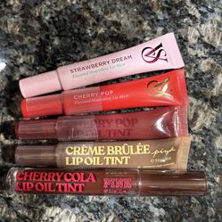 NEW VICTORIAS SECRET PINK LIPPIES All For $20!!