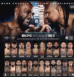 BKFC Bare Knuckle Tickets