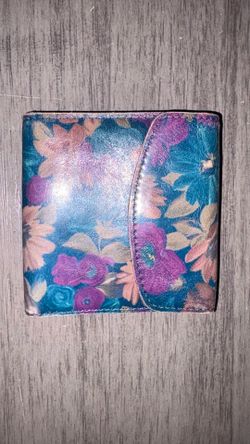 Patricia Nash Floral Reiti Wallet RFID Italian Leather