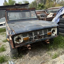 1973 Ford Bronco Title On Hand 