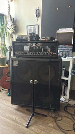 Peavey Cabinet and amp 100 watts