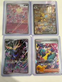 Pokemon card singles