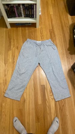 Grey hollister baggy sweatpants