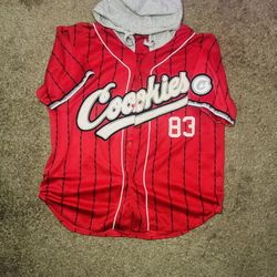 Cookies Baseball Jersey W Hood