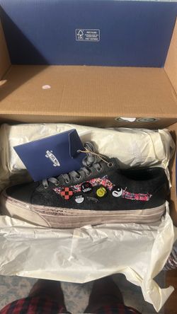 Vans souvenir faded black sz 12