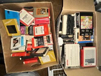 Large Collection of Cassette Tapes