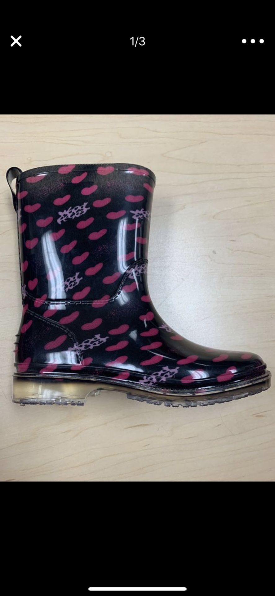 Rain boots for girls size: 11 kids sizes