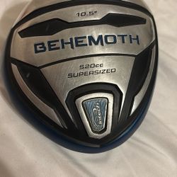 Behemoth Driver Head 520cc Supersized, BLUE 