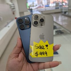 iPhone 15 Pro 128GB At&T Cricket 