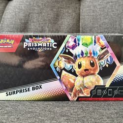 Pokemon TCG: Scarlet & Violet Prismatic Evolutions Surprise Box