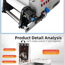 DTF POWDER SHAKER AND DRYER