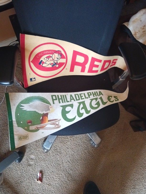 $20 For Both Vintage Reds And Eagles