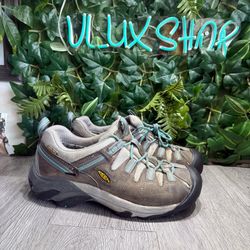 KEEN Women Targhee II Hiking Boot 10.5 Brown Leather Waterproof Outdoor Shoe
