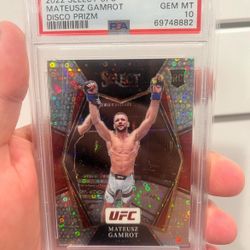 2022 Select UFC • Mateusz Gamrot • Disco Prizm