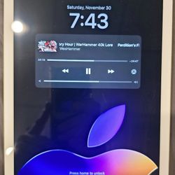 Apple IPad 10 Inch 5th Gen Touch Screen Tablet Works Great!!!!!