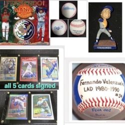 Fernando Valenzuela Memorabilia 