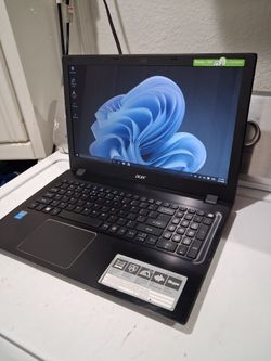 Acer slim laptop computer Windows 10. Good working condition.  Intel core i5-4210U CPU processor.  touchscreen.  white light on keyboard.  15'6 inches