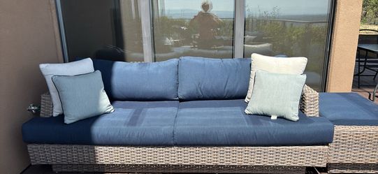 10 piece outdoor furniture set. Portion