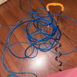 Dog Tie Out Cable And Stake 