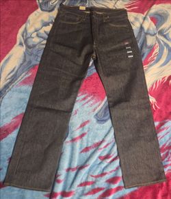 501 black levi jeans 36×32
