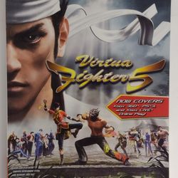 Virtua Fighter 5 Brady Games Official Strategy Guide Sega 2007 PS3 XBOX 360