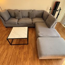 Couch And Dining Table