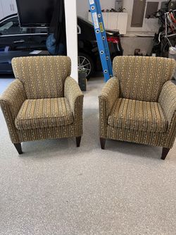 Set Of Two Match Chairs