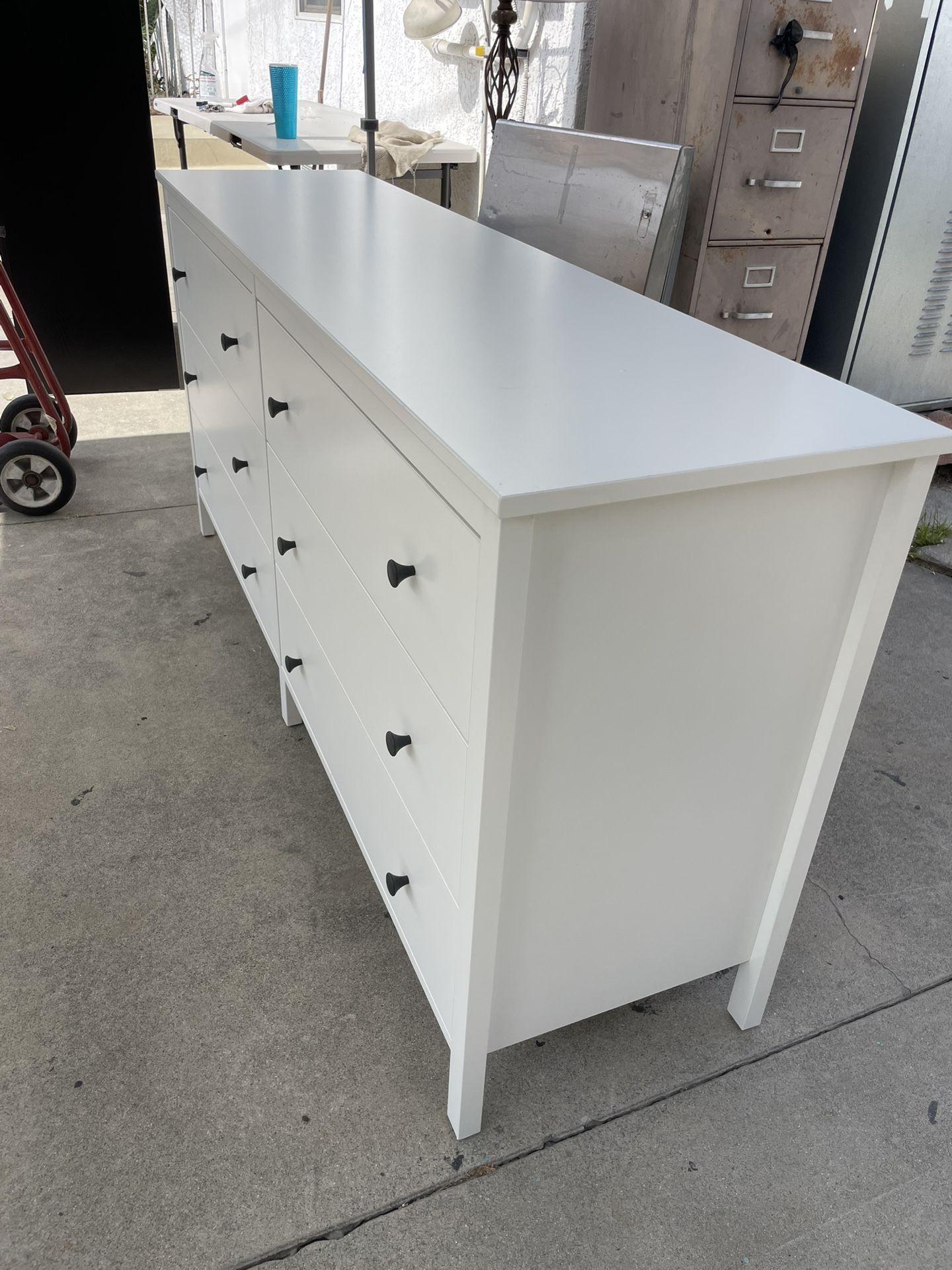 White 6 Drawer IKEA Koppang Dresser ! Like New Free Delivery