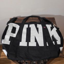 Love Pink Victoria Secrets Large Duffle Bag Vintage