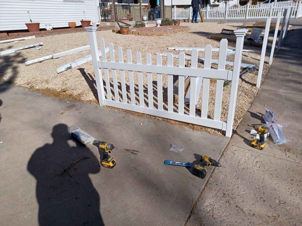 Vinyl Fence