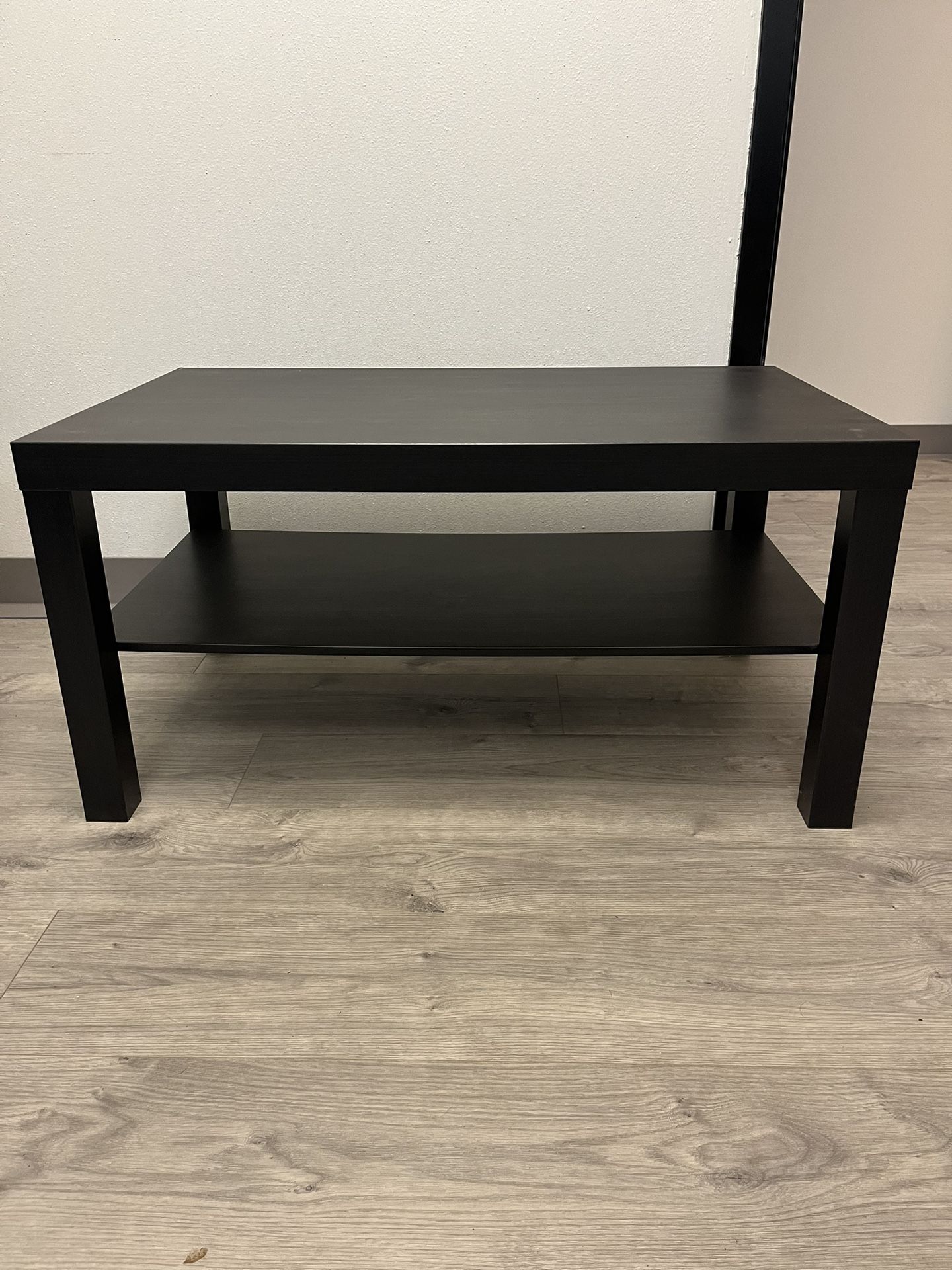 Sleek Black Coffee Table