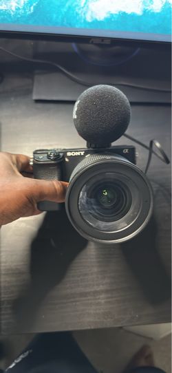 Sony a6300 camera with 16mm sigma lens