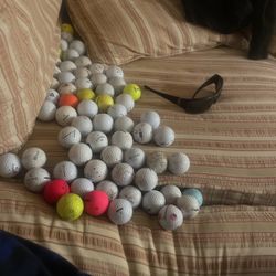 62 golf balls