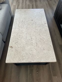 Stone coffee table