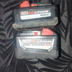 Baterías Milwaukee 