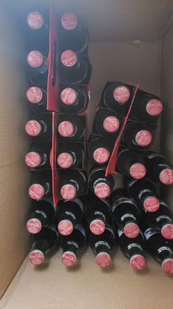 Old coca cola bottles