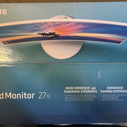 Two Premium 27 Inch Curved Monitors $175