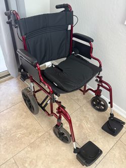 Nova lightweight Transport Wheel Chair