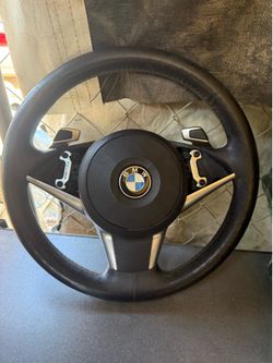 BMW steering wheel