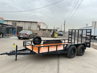 NEW UTILITY TRAILER / 77” wide x 14’ long