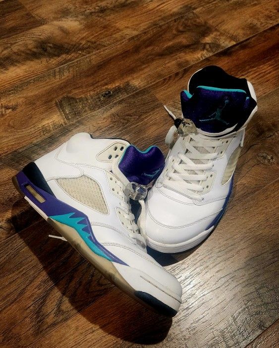 Jordan 5 Retro Grape Size 10 